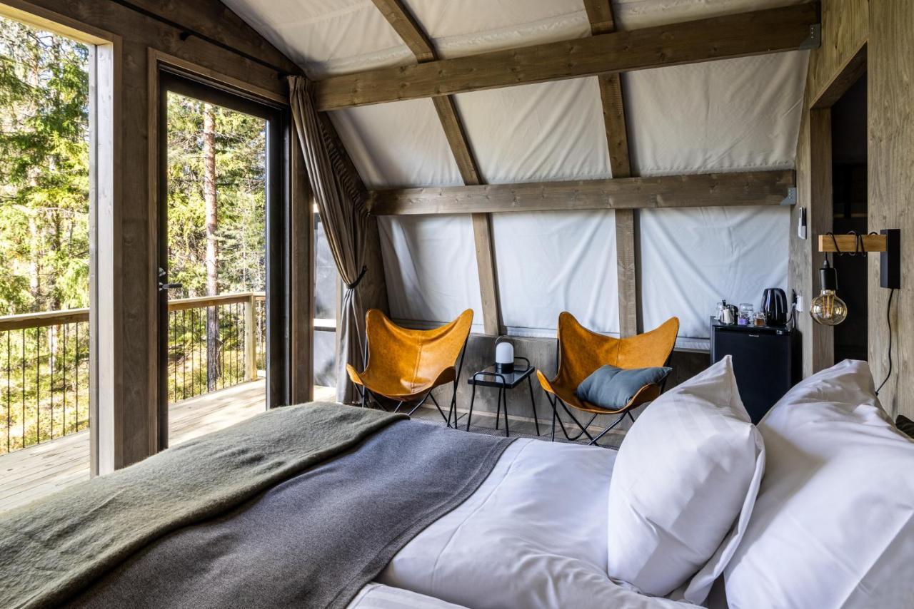 Haltia Lake Lodge Nature Boutique Hotel & Glamping إسبو المظهر الخارجي الصورة