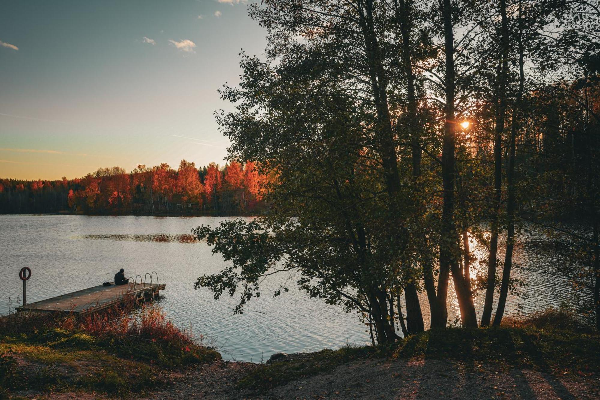 Haltia Lake Lodge Nature Boutique Hotel & Glamping إسبو المظهر الخارجي الصورة