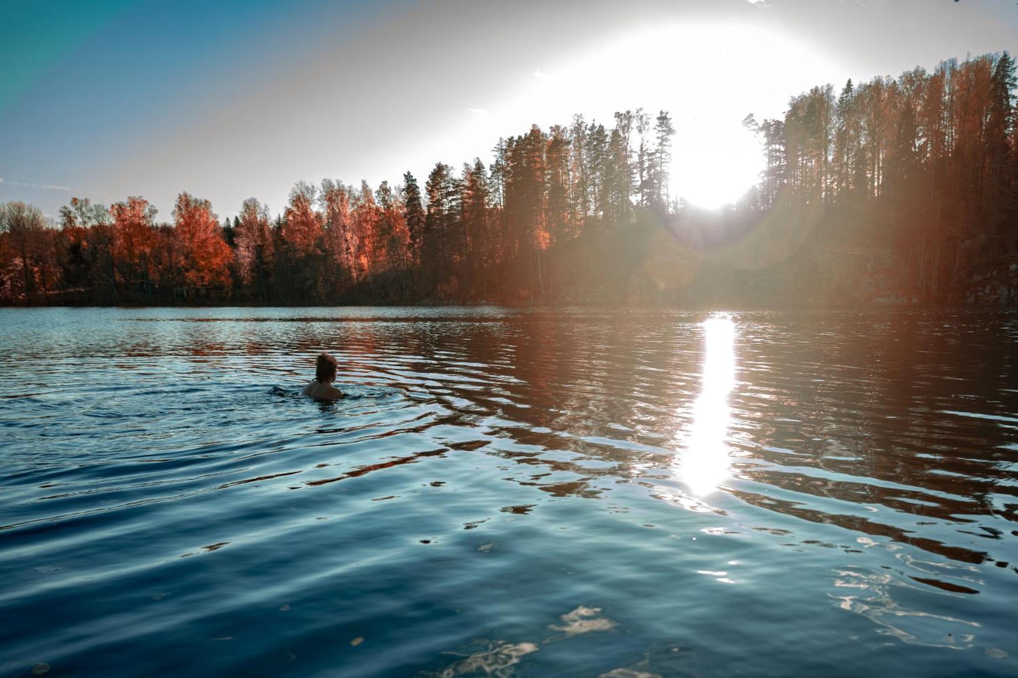 Haltia Lake Lodge Nature Boutique Hotel & Glamping إسبو المظهر الخارجي الصورة